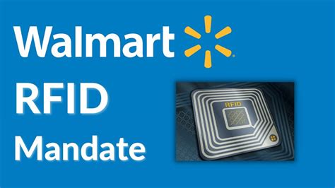 does walmart require rfid tags|Walmart rfid inventory.